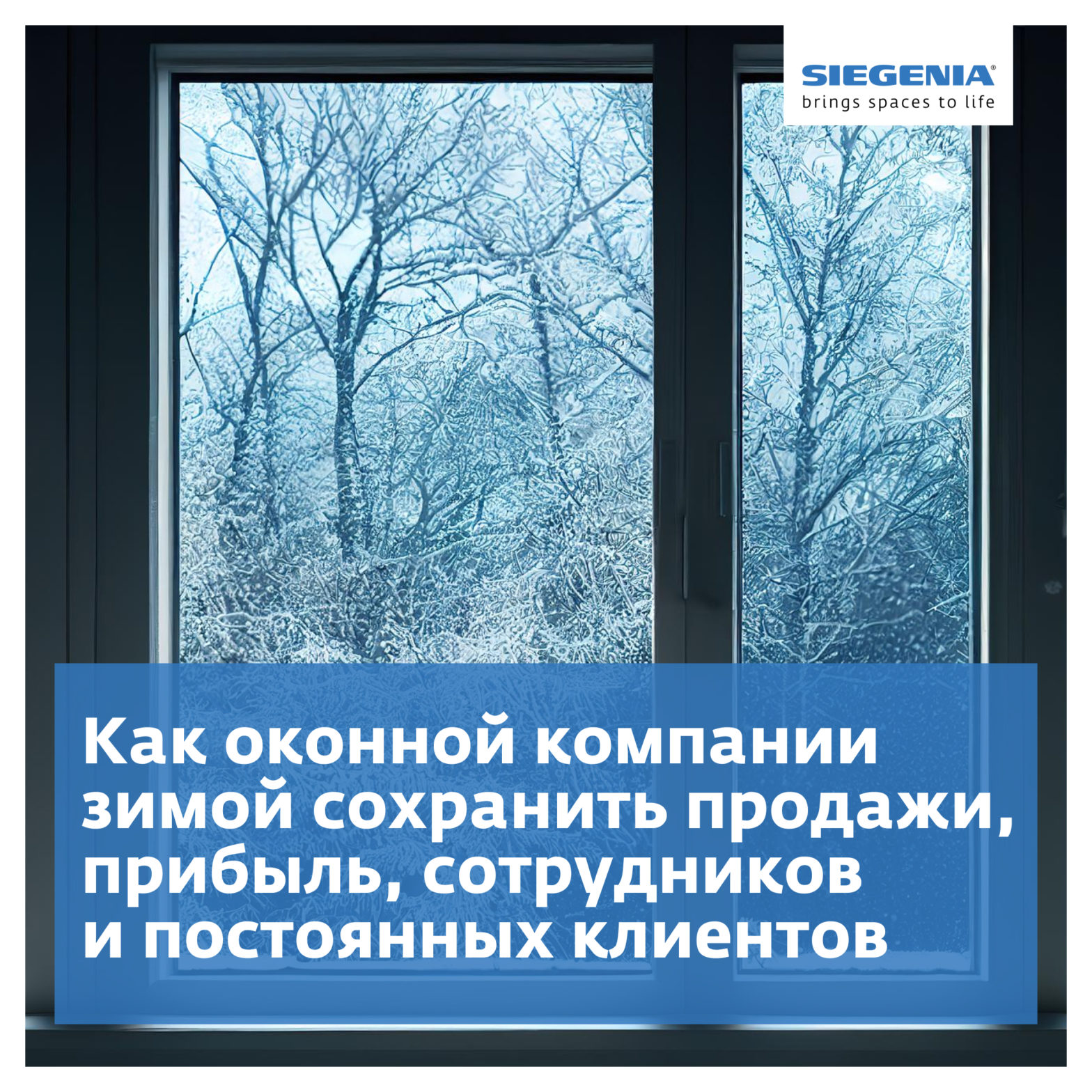 Как оконной компании зимой сохранить продажи, прибыль, сотрудников и  постоянных клиентов - Synergy PRO - Блог